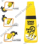 Клей для страз - UHU Twist and Glue - 35 мл
